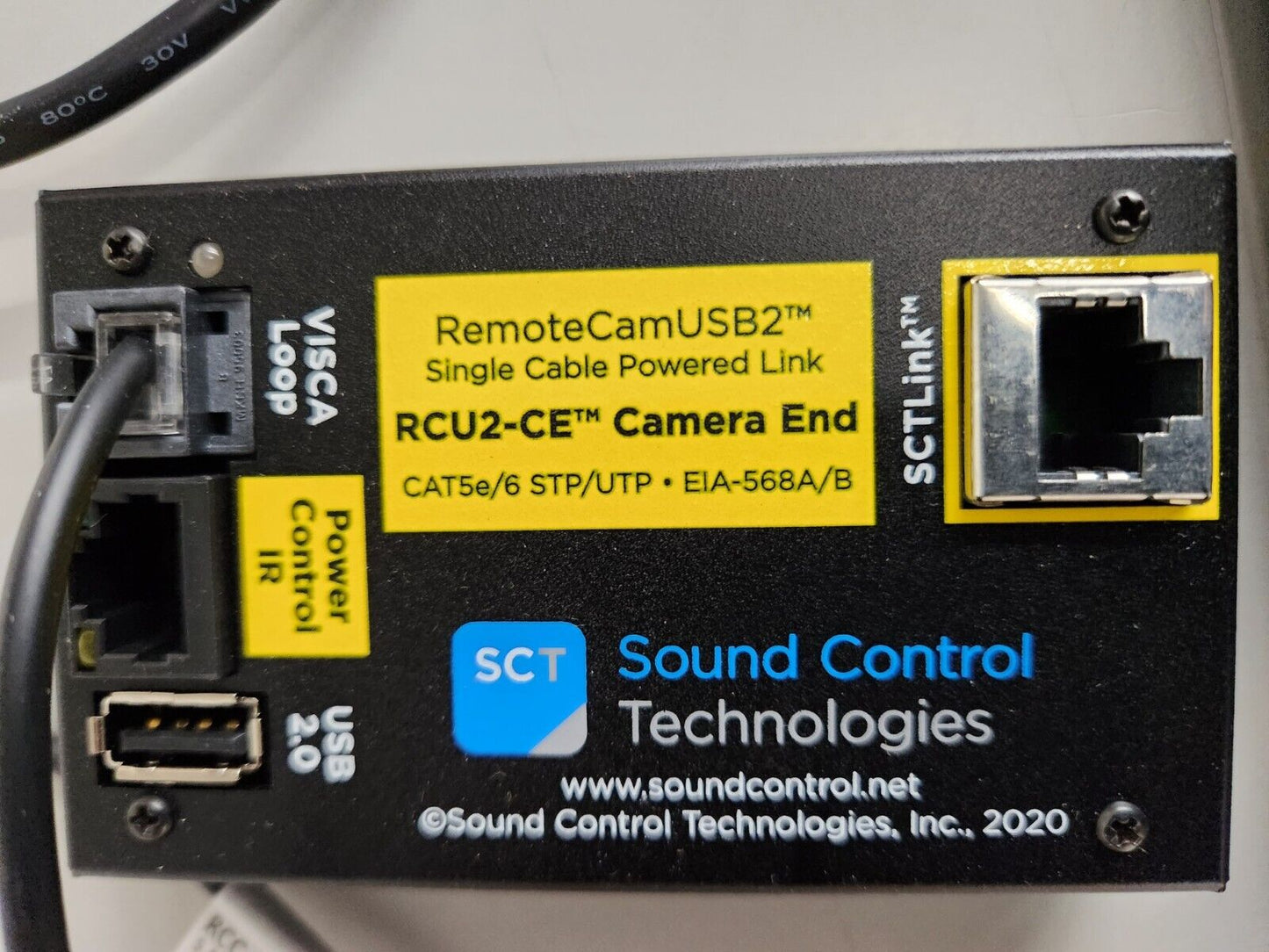 Sound Control Technologies SCT RemoteCamUSB2 Platform For USB PTZ Cameras