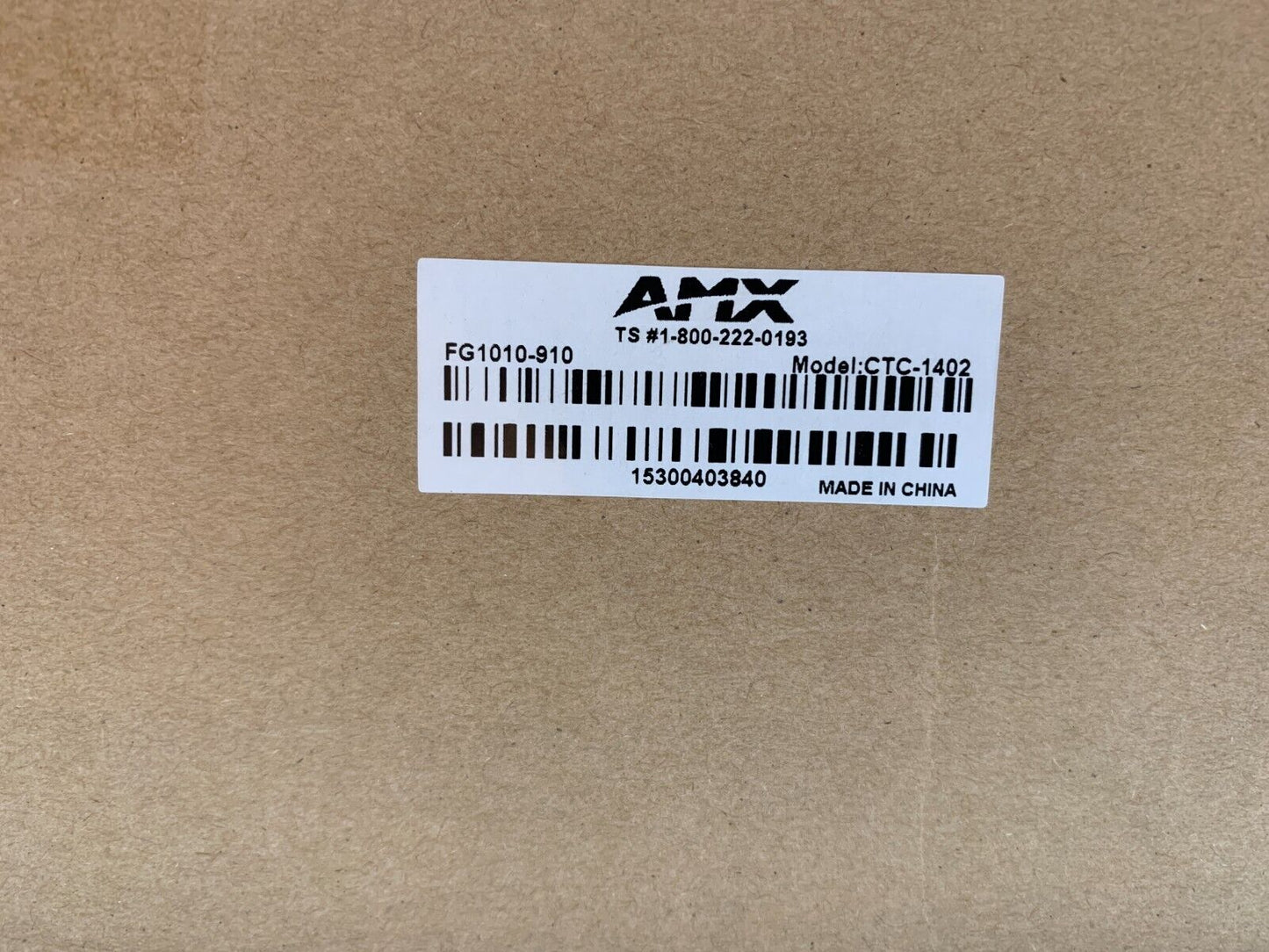 AMX CTC1402 Conferencing Connectivity and Transport Kit FG1010-910