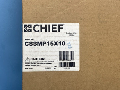 Chief CSSMP15X10 15”X10”  Sliding Component Storage Panel