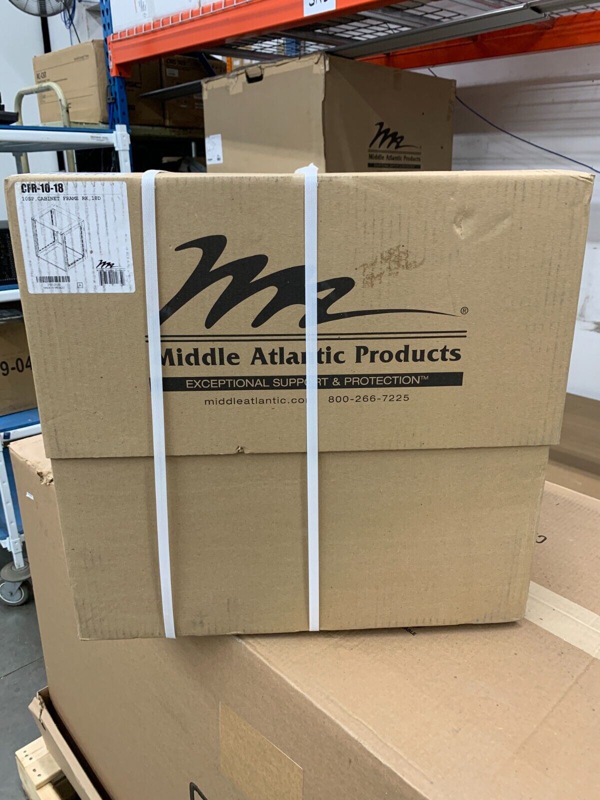Middle Atlantic CFR-10-18 / Cabinet Frame Rack / 10 SP 18D – LPAV