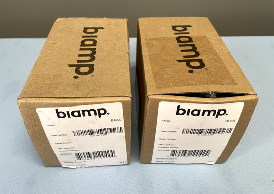 Biamp BPAK 911.0912.900 Back Pack Adapter Kit LOT OF 2
