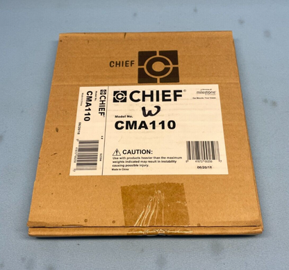 Chief CMA110 8 x 8" Ceiling Plate with 1.5" NPT Fitting (WHITE)