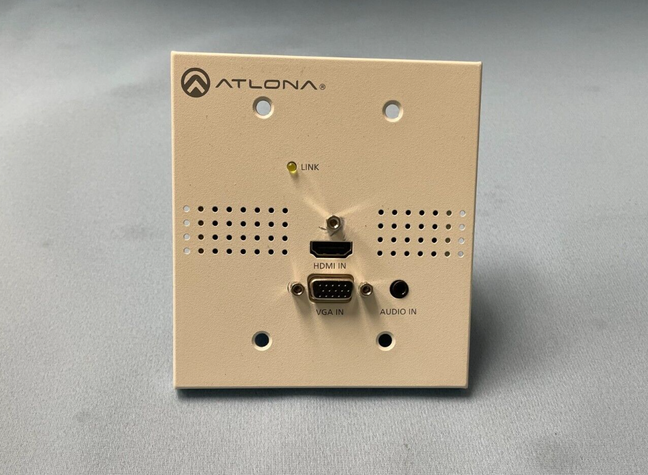 Atlona AT-HDVS-150-TX-WP Two-Input HDMI/VGA to HDBaseT Wall Plate Switcher