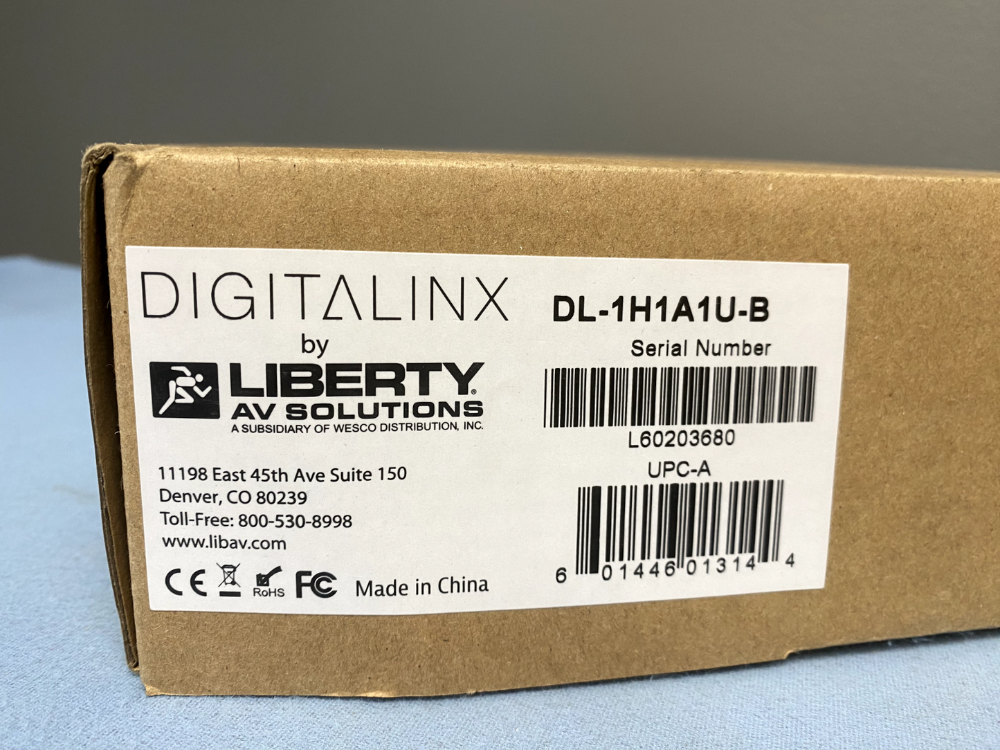 Digitalinx DL-1H1A1U-B HDMI and USB HDBaseT Extension Set