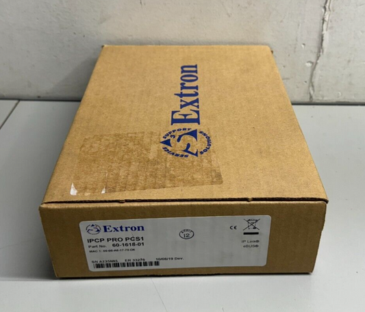 Extron IPCP PRO PCS1 IP Link Pro Power and Device Control Processor 60-1618-01