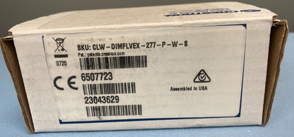 Crestron CLW-DIMFLVEX-277-P-W-S In-Wall 0-10V Dimmer, 277V White Smooth 6507723