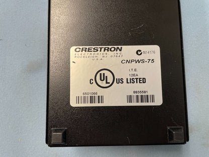 Crestron CNPWS-75 Regulated Power Supply 6501066