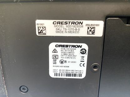 Crestron TS 1070 B S T V Touchpanel New In Sealed box Crestron TS 1070 B S T V Touchpanel New In Sealed box