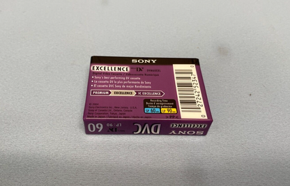 Sony DVC Mini-DV60 (LP 90) EXCELLENCE 60 Min Blank Tape