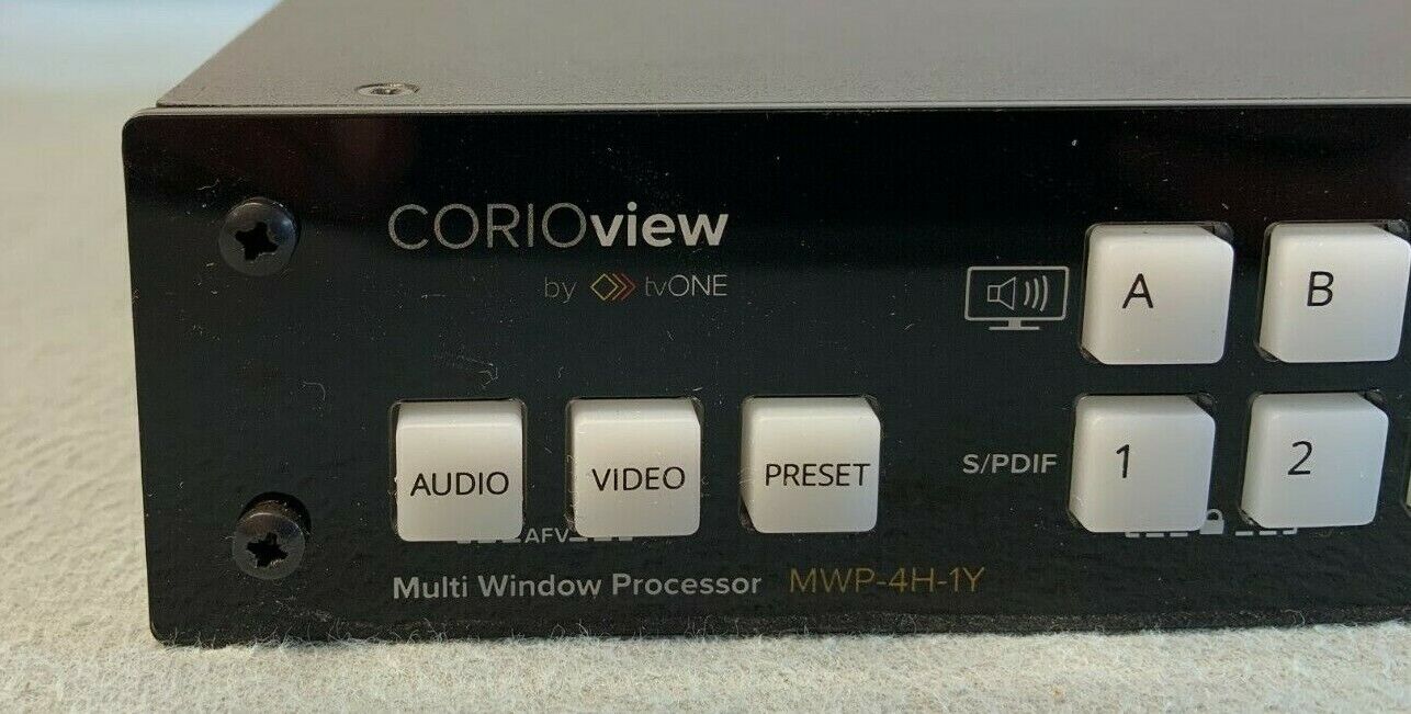 Magenta Research CORIOview MWP-4H-1Y 4 x HDMI Multiviewer with 4K30 HDMI