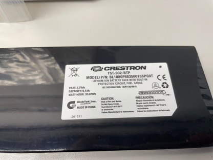 Crestron TST-902 8.7 in. Wireless Touch Screen Controller Tablet 6504580