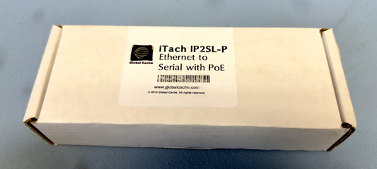 Global Cache ITach IP2SL-P TCP/IP to Serial Converter with Power Over Ethernet