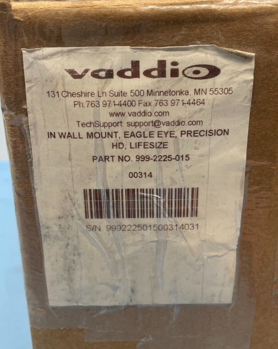 Vaddio 999-2225-015 In-wall Enclosure for the Polycom EagleEye Camera