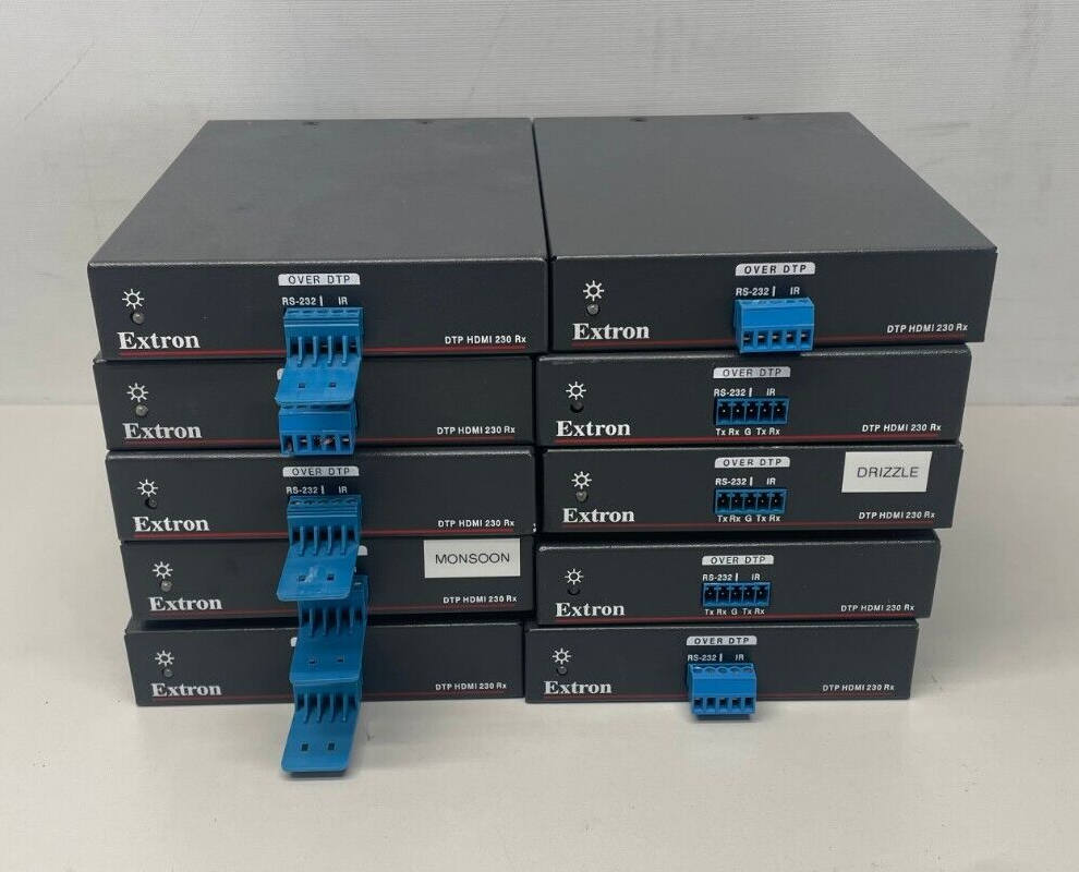 Extron DTP HDMI 230 Rx (Receiver) LOT OF 10 – LPAV
