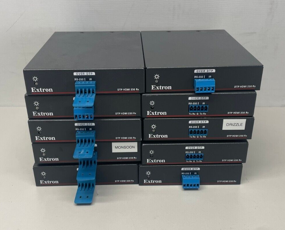 Extron DTP HDMI 230 Rx (Receiver) LOT OF 10