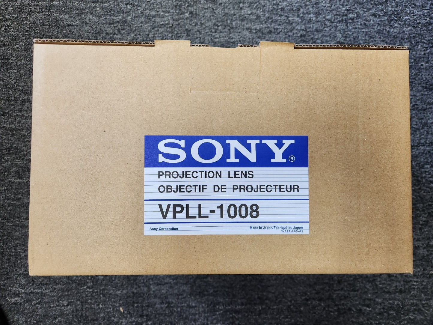 Sony VPLL-1008 Manual Fixed 0.8:1 Short Projection Lens with Adapter NEW