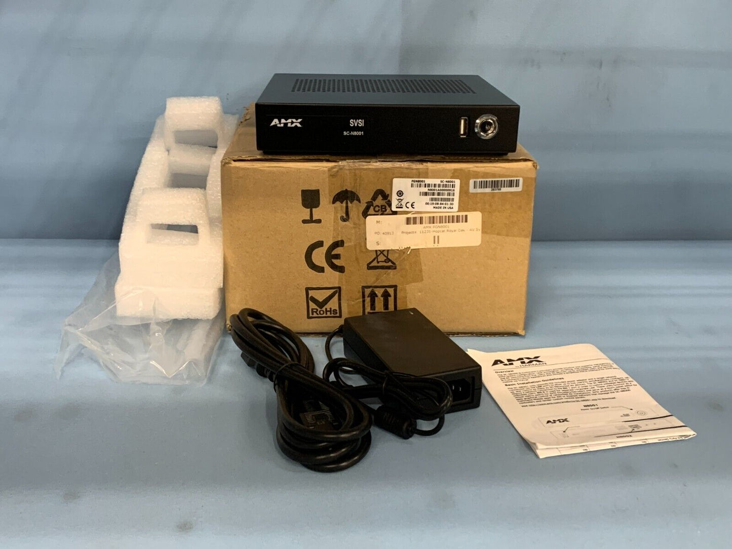 AMX FGN8001 / SC-N8001 / A/V Distribution System Controller