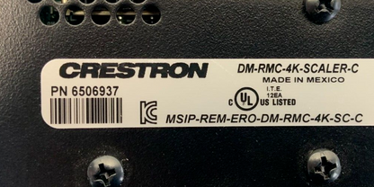 Crestron 4K DigitalMedia 8G+ Receiver & Controller w/Scaler | DM-RMC-4K-SCALER-C