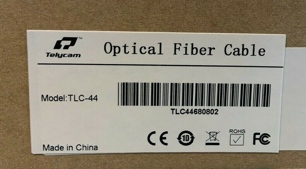TelyCam 44 - TLC-44 USB3.0 HyBrid Optical Fiber Cable - 40m/131ft - Black