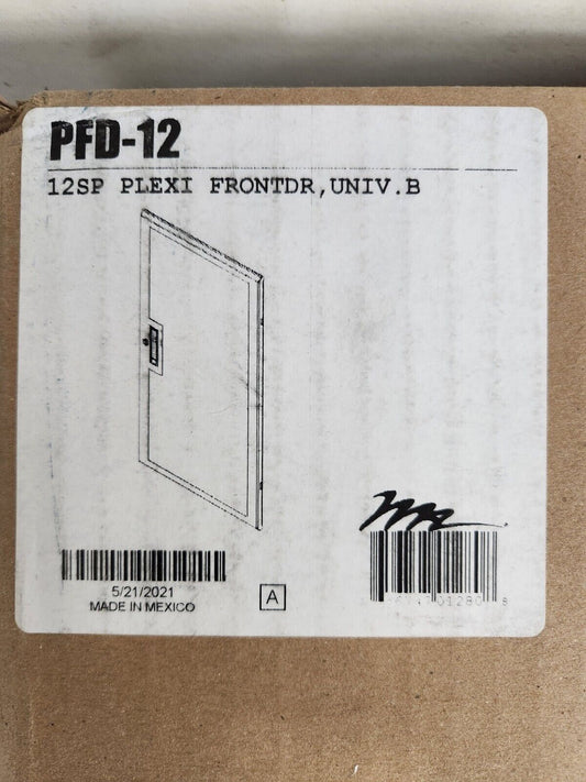 Middle Atlantic Products PFD-12  12 Space Plexi Front Door Universal NEW