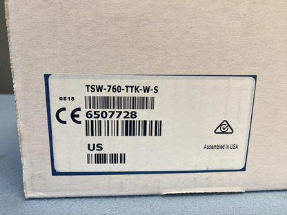 Crestron TSW-760-TTK-W-S Tabletop Kit for TSW-760 &TSS-7, White Smooth | 6507728