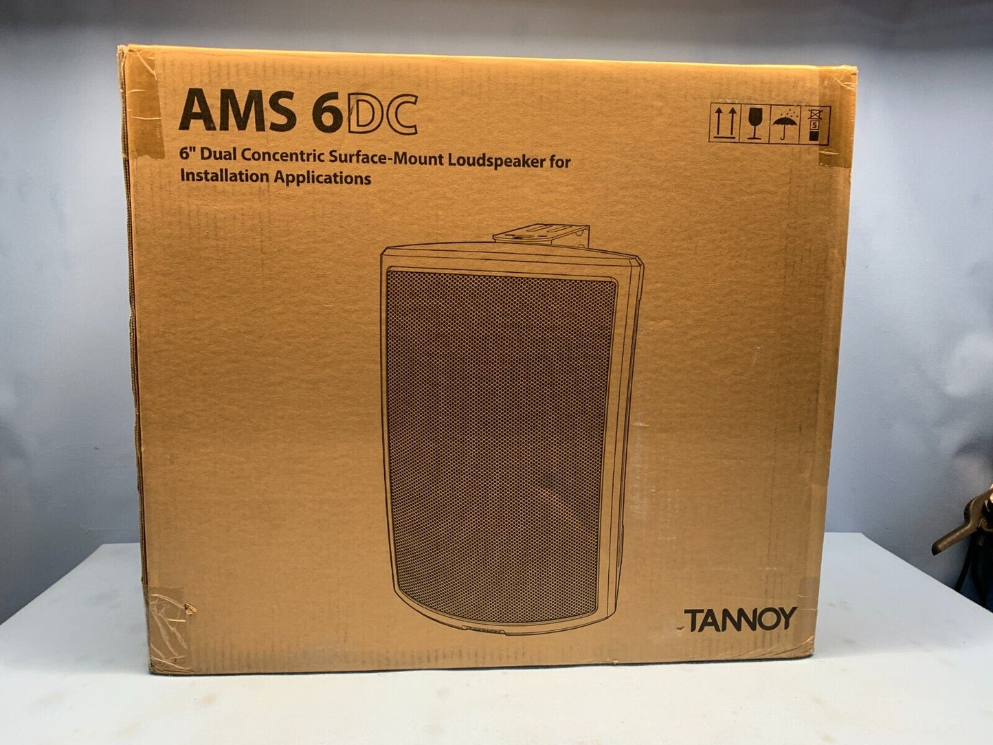 TANNOY AMS 6DC 6" Dual-Concentric Surface Mount Loudspeaker