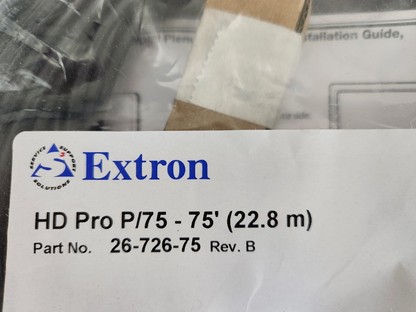 Extron HD ProP HDMI Premium High Speed Optical Cable 75' (22.8m) | 26-726-75 NEW