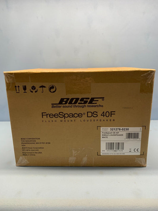 Bose Professional FreeSpace DS 40F 4.5" 40W Passive Loudspeaker (Single, White)