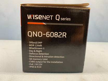 Wisenet QNO-6082R 2 MP Outdoor Full HD Network Camera Color Monochrome Bullet