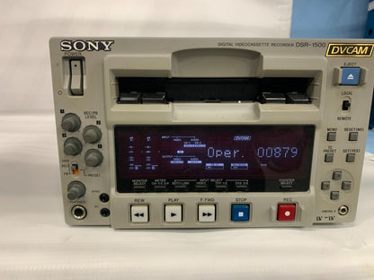 Sony DSR-1500 DVCAM Digital Video  Recorder