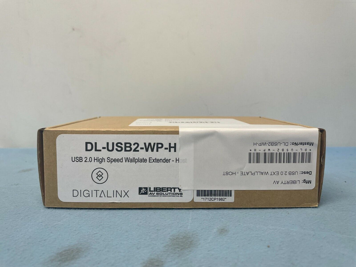DigitaLinx DL-USB2-WP-H USB 2.0 High Speed Wallplate Extender - Host / New