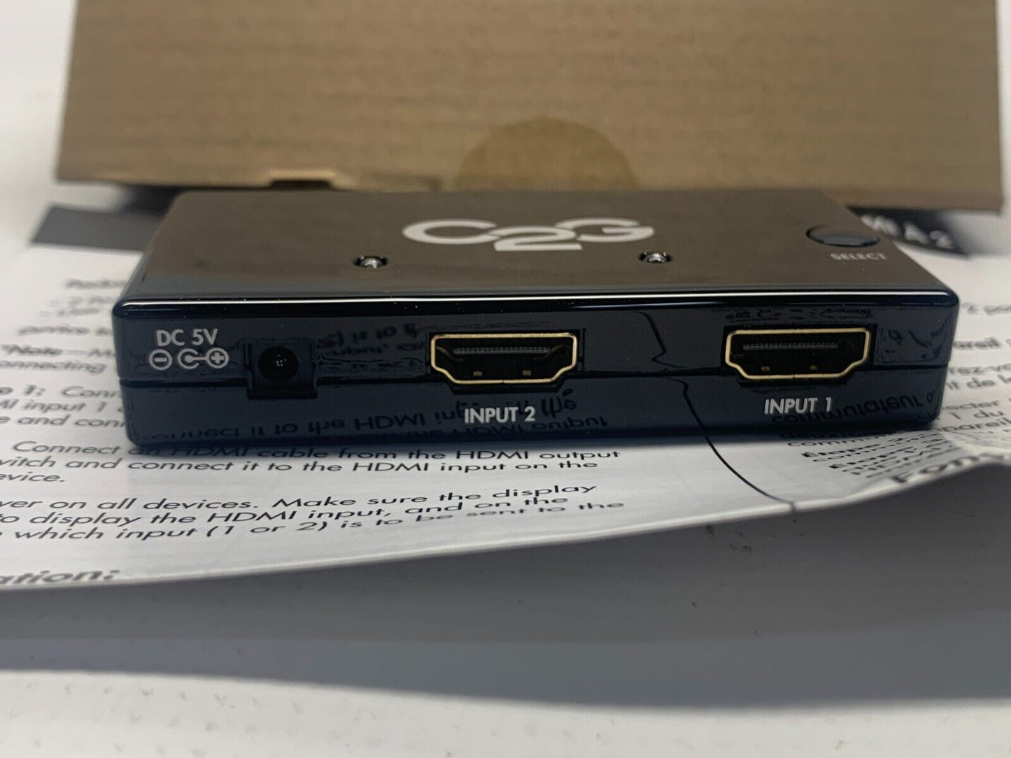 C2G 40349 2-Port HDMI Auto Switch 2 x 1,  1920 x 1080