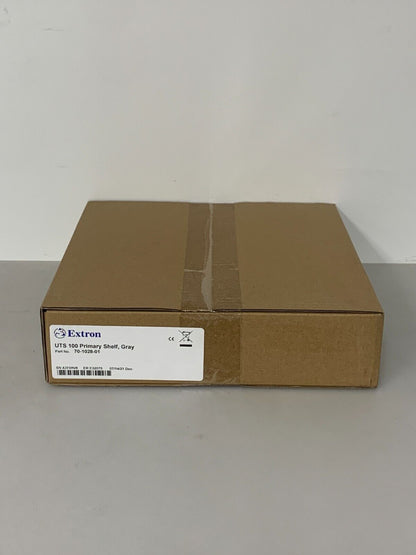 Extron UTS 100 Primary Shelf Under Table Shelf, Gray (70-1028-01)