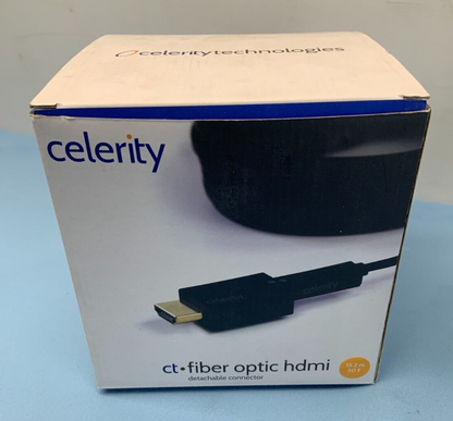 Celerity Technologies Detachable CT Fiber Optic HDMI Cable (15.2m/50ft) NOB