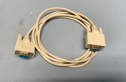 SABRENT USB 2.0 6FT USB Serial Cable and NULL-MODEM DB9/DB9