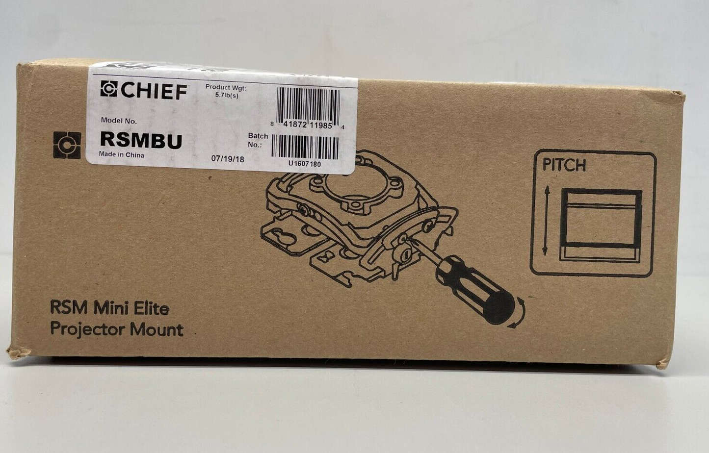 Chief RSMBU Mini Elite Universal Projector Mount