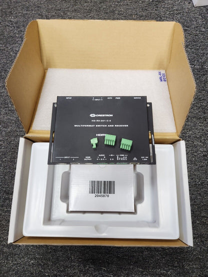 Crestron HD-RX-201-C-E DM Lite HDMI CATx Receiver 2x1 Auto-Switcher 6508330