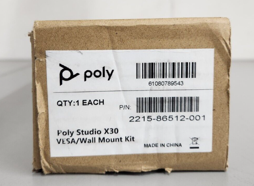 Poly Polycom Studio X30 Inverted Display VESA Wall Mount Kit 2215-8671 ...