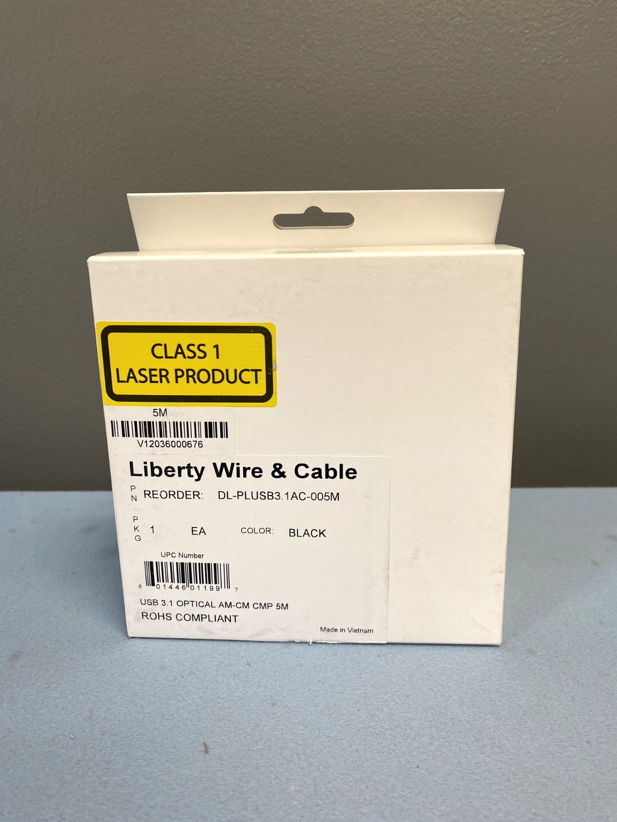 Liberty Wire & Cable DL-PLUSB3.1AC-005M USB A To USB C Cable, 5 Meters