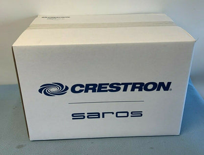 Crestron SR6T-B-T / 6504625 / Saros 6” 2-Way Surface Mount Black Speakers / Pair