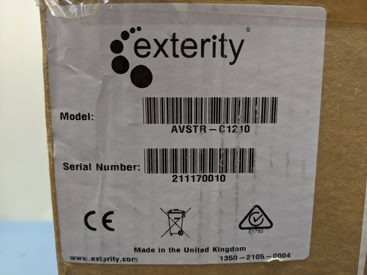 Exterity AvediaStream AVSTR-C1210 AvediaStream C1210 Chassis Vitec