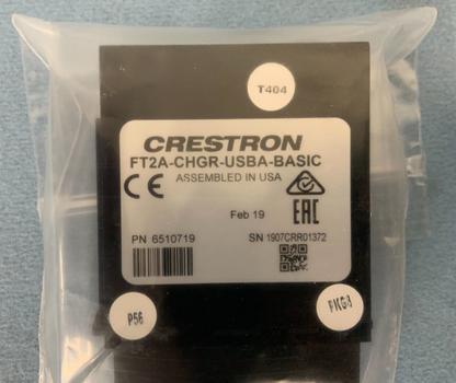 Crestron FT2A-CHGR-USBA-BASIC FlipTop USB Rapid Charging Module 6510719