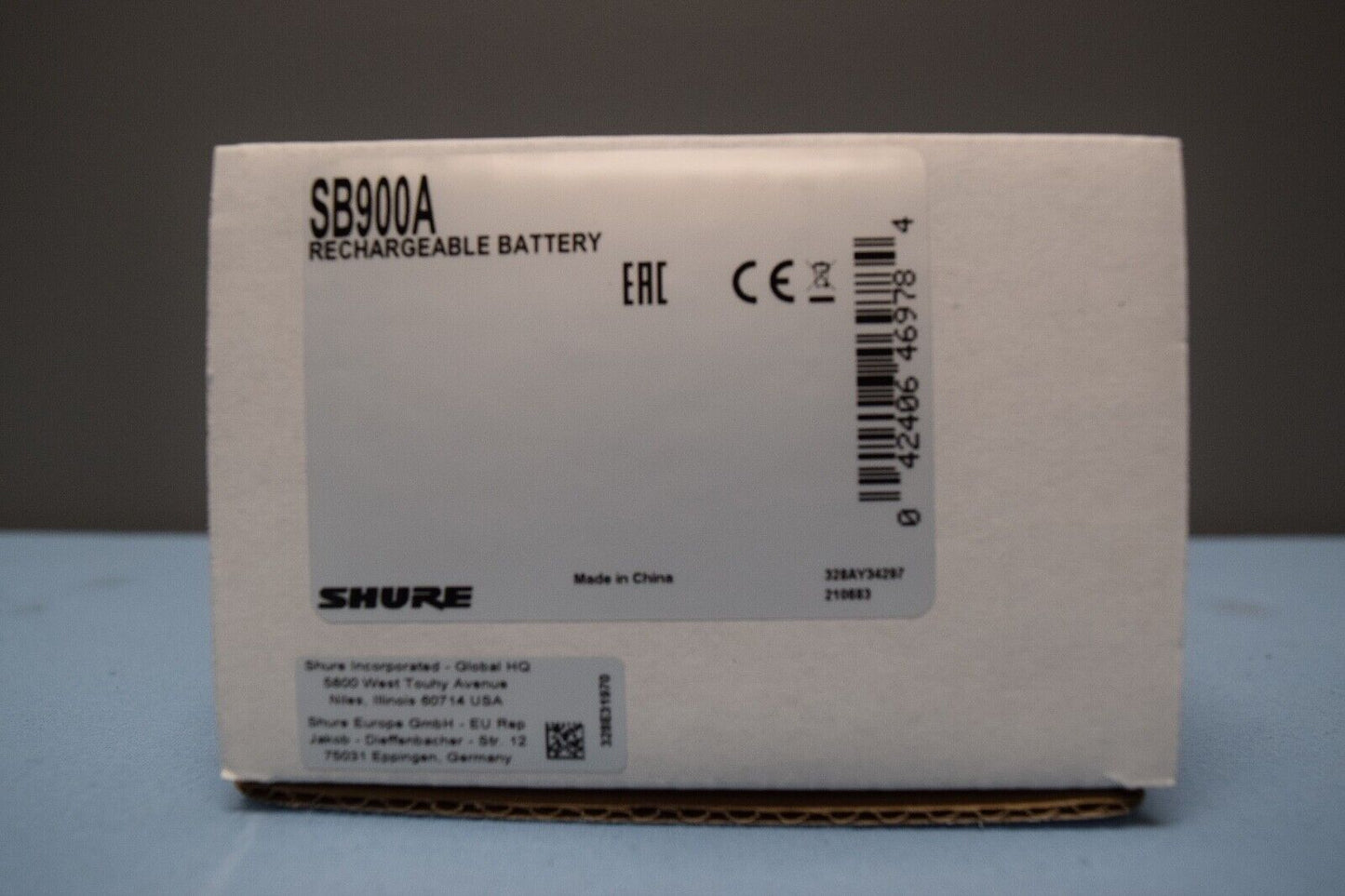 Shure SB900A Lithium-Ion Rechargeable Battery