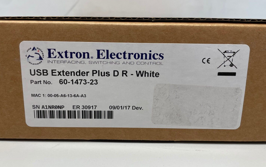 Extron 60-1473-23 USB Extender Plus D R-White Receiver