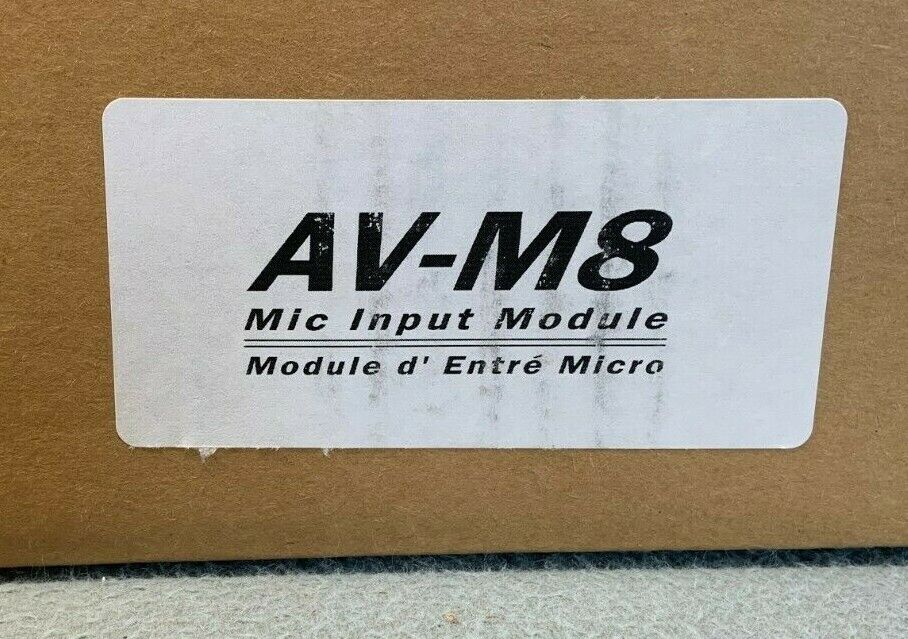 Aviom AV-M8 / 8-Channel Mic-Level Input Module