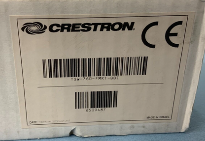 Crestron TSW-760-FMKT-BBI Back Box for TSW-750/752/760 Flush Mount Kit, 6509487