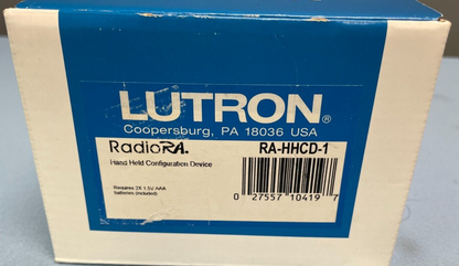 Lutron RA-HHCD-1 RadioRA Hand Held Configuration Device