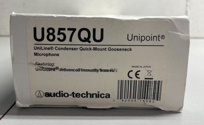 Audio-Technica U857QU UniPoint UniLine Condenser Gooseneck Microphone