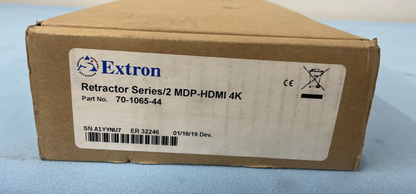 Extron Retractor Series2 MDP-HDMI 4K Mini Display Port to HDMI 70-1065-44