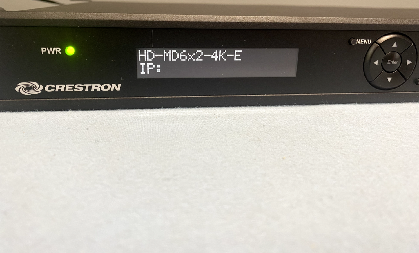 Crestron HD-MD6X2-4K-E 6x2 4K HDMI® Switcher  w/ Power Supply 6507489